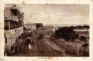 PC THE CRESCENT ADEN REAL PHOTO YEMEN (a31954)