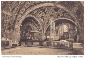 Italy Assisi Perugia Chiesa Inferiore Di Saint Francesco La Crocera