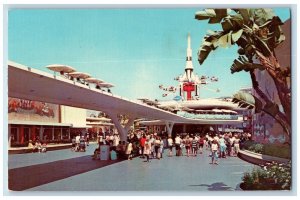 1975 Peoplemover Tomorrowland Disneyland Anaheim California CA Posted Postcard 