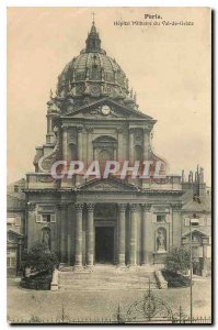 Old Postcard Paris Military Hospital of Val de Grace