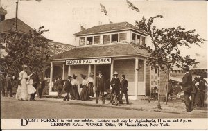 Syracuse NY, New York State Fair, Advertising, German Kali Potash Works 1910s