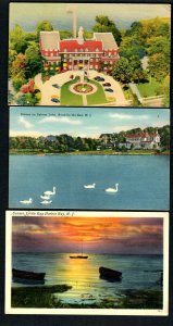 G78 Sunset Little Egg Harbor Bay, Swans on Sylvan Lake Avon, Molly Pitcher Hotel