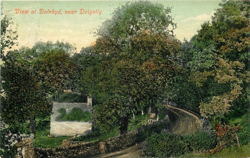 Postcard RPPC UK Wales C-1910 View Dolrhyd Dolgelly 23-3858