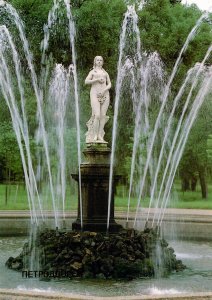 Russia - Petergof (Petrodvorets). Eve Fountain in Lower Park