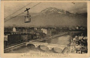 CPA GRENOBLE La Traversée de l'Isere au fond le Moucherotte (685756)