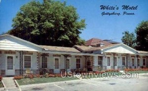 Whites motel - Gettysburg, Pennsylvania PA  