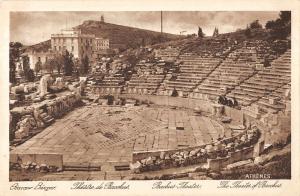 B107606 Greece Theatre de Bacchus Theater Athenes real photo uk