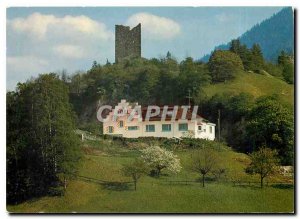 Modern Postcard Bad Ragaz Rest. Schloessli - Bueel