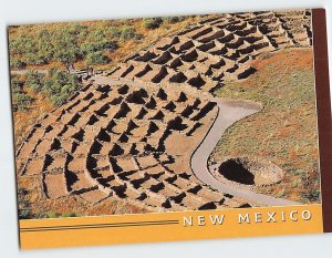 Postcard The Ruins Bandelier National Monument New Mexico USA