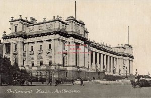 Australia, Melbourne, Parliament House, Exterior View