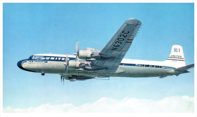 5297   United Airlines DC-7 Mainliner