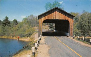 Covered Bridge Over Contoocook River 1964 