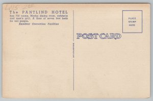 Hotel & Resort~Pantlind Hotel~Grand Rapids Michigan~Vintage Postcard