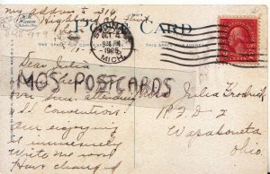 Genealogy Postcard - Brodrick - R.F.D. 2, Wapakoneta, Ohio, USA - Ref. R1035