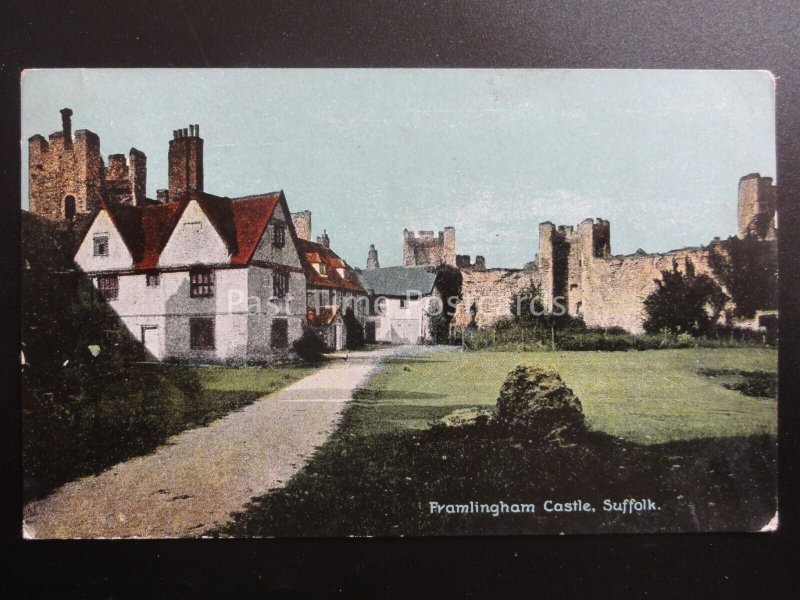 Suffolk FRAMLINGTON CASTLE c1906 Postcard by Christain Novels