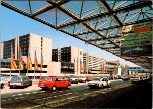 Germany,  FRANKFURT SHERATON HOTEL  Airport Terminal Entrance  4X6 Postcard