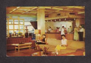 TX Western Hills Hotel Fort Ft Worth Texas Postcard Lobby View