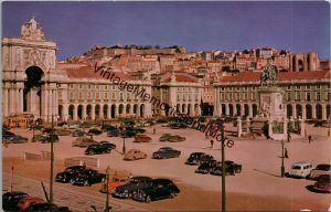 Colors of Portugal Black Horse Square Postcard PC292