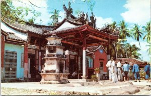 Postcard Malaysia - Snake Temple Penang