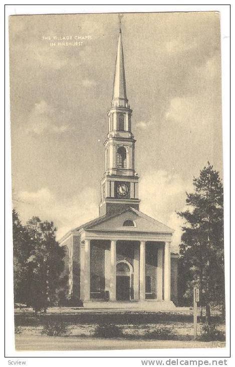 The Village Chapel, Pinehurst, North Carolina, 1900-1910s