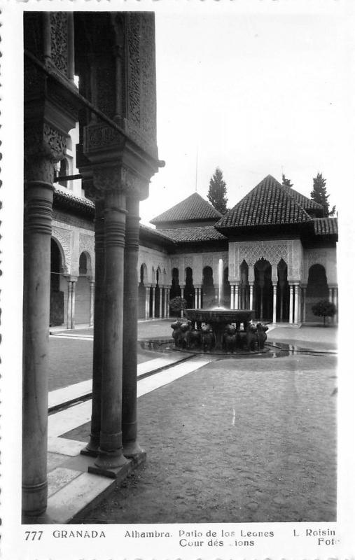 BR41572 Alhambra patio de los leones granada   Spain