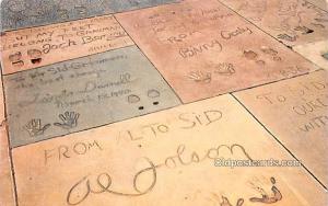 Grauman's Chinese Theatre, Hollywood, CA Movie Star Actor Actress Film Star U...