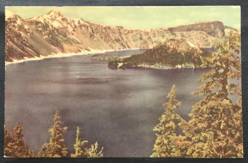 Postcard Unused Oregons Cascade Mts Union Oil Co No 12 OR LB