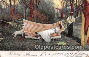 Couples Romance 1907 big vertical crease