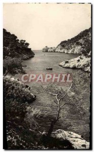 Modern Postcard Cassis Calanque of Port Pin