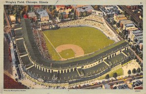 Wrigley Field Baseball Stadium Postcard Post Card Chicago, IL, USA unused