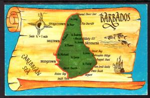 Barbados,Map