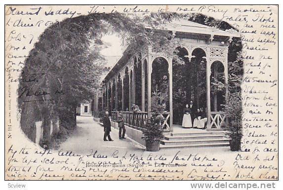 Brides les Bains , France , PU-1903 : Le Promenoir