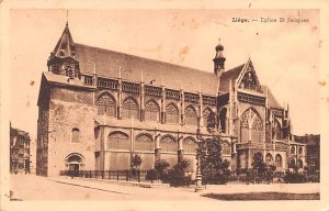 Eglise St Jacques Liege Belgium Unused 