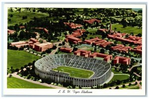 Aerial View LSU Louisiana State University Tiger Stadium Baton Rouge LA Postcard