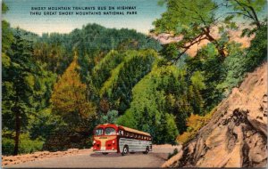 Tennessee Smoky Mountains National Park Trailways Bus