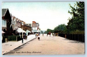 Aldershot Hampshire England Postcard Lynchford Road North Camp c1910 Unposted