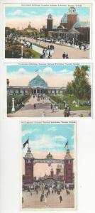 3 Early Canada Post Cards - Canadian National Exhibition - #2