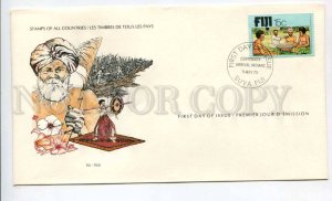 424611 FIJI 1979 year First Day COVER certificate w/ signature