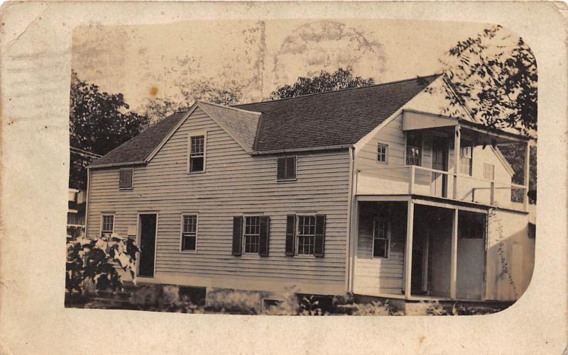 E37/ Honolulu Hawaii Real Photo RPPC Postcard 1910 Oldest Frame Houses