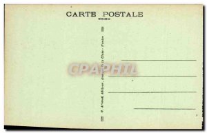 Old Postcard Brest Arant Port and Chateau boat