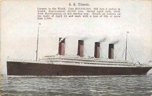 S.S. Titanic S.S. Titanic View Images