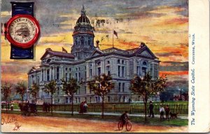 Tuck 2454 State Capitol, Cheyenne WY Vintage Postcard R71