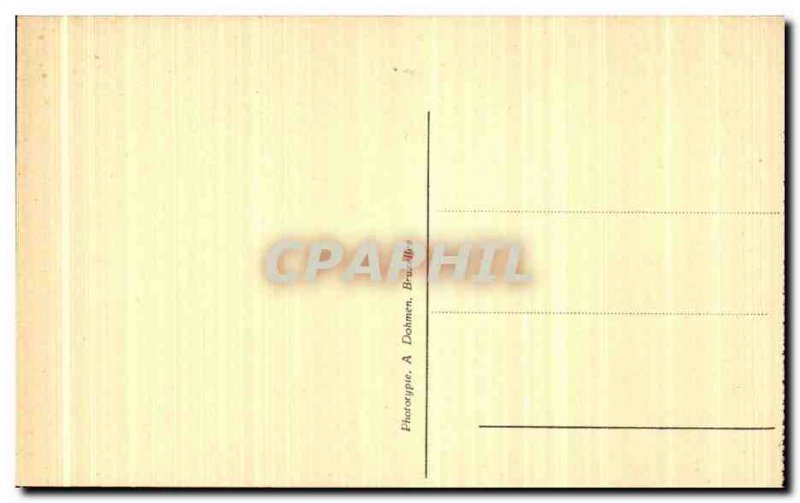 Old Postcard Brussels City Hotel