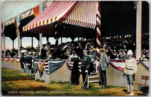 1908 Kuroki Reviewing Marines Jamestown Exposition 1907 Virginia Posted Postcard