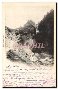 Postcard Old Tunnel Road Dhanse Aulps