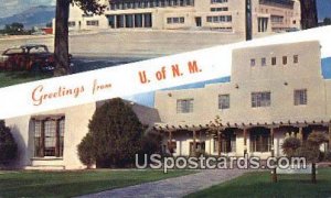 Johnson Gymnasium, U of New Mexico in Albuquerque, New Mexico