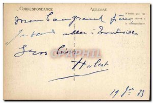 Old Postcard Cabourg La Terrasse