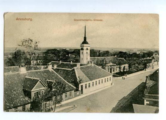 145721 Estonia ARENSBURG Kuressaare Gouvernements-Strasse OLD