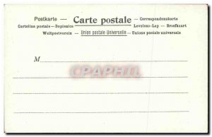 Old Postcard The position in Denmark