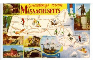 MA - Massachusetts Map